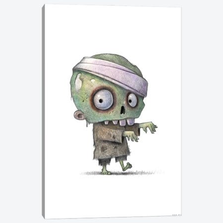 Zombie Canvas Print #WTY165} by Will Terry Art Print