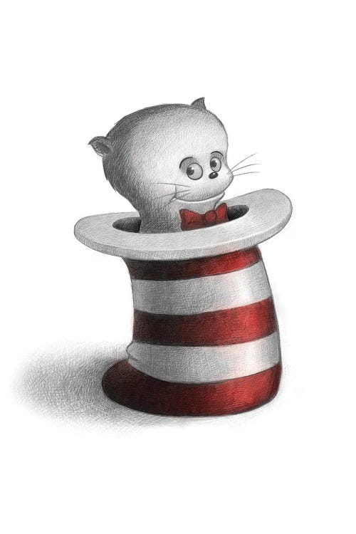 Baby Cat In The Hat