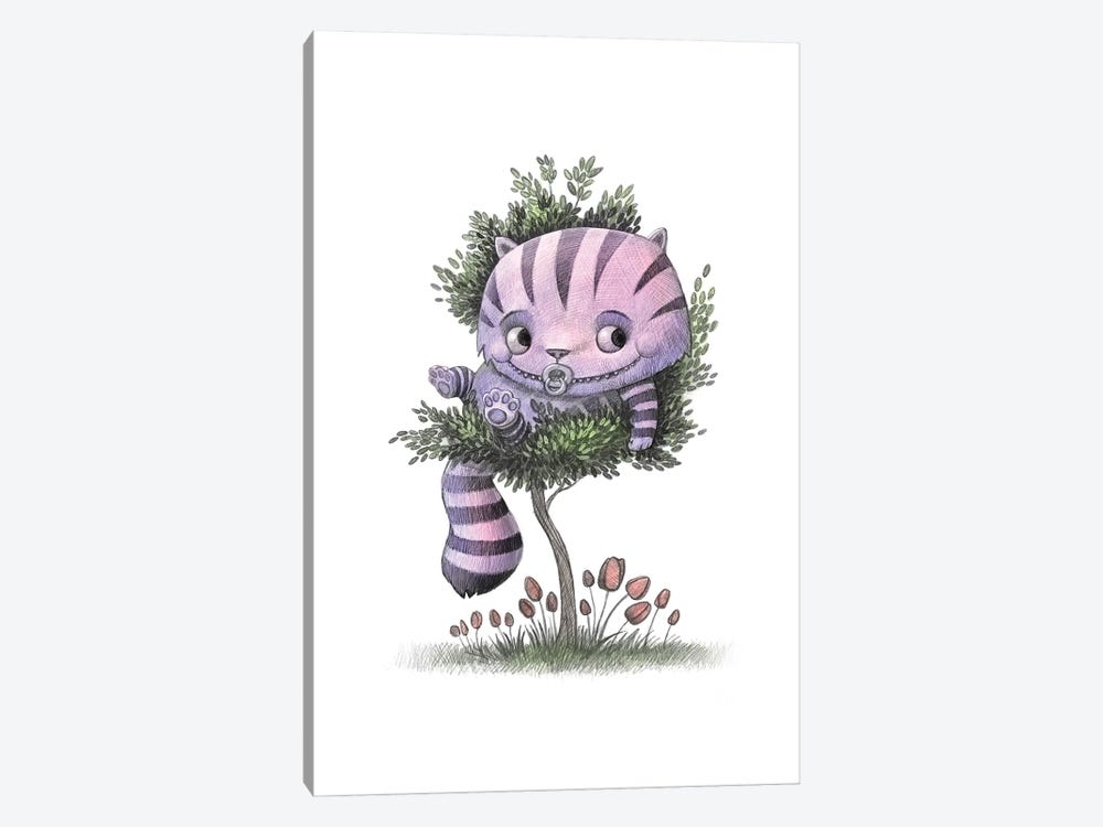 Baby Cheshire Cat by Will Terry 1-piece Canvas Print