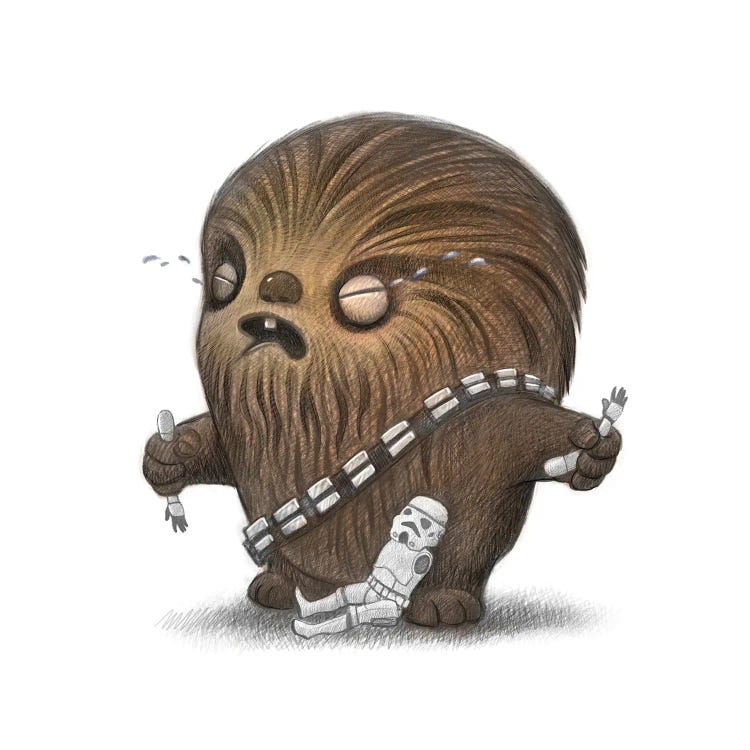 Baby Chewy by Will Terry wall art