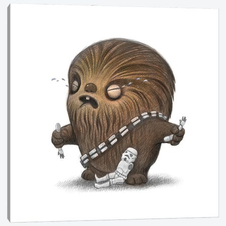 Baby Chewy Canvas Print #WTY20} by Will Terry Canvas Artwork