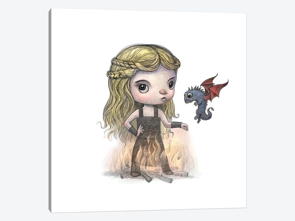 Baby Daenerys by Will Terry 1-piece Canvas Art Print