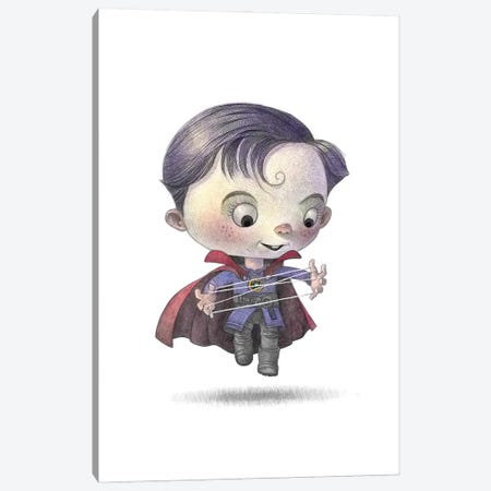 Baby Doctor Strange Canvas Print #WTY27} by Will Terry Art Print