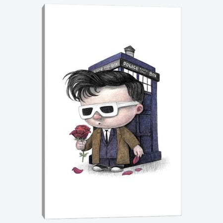 Baby Doctor Who 10 Canvas Print #WTY28} by Will Terry Canvas Artwork