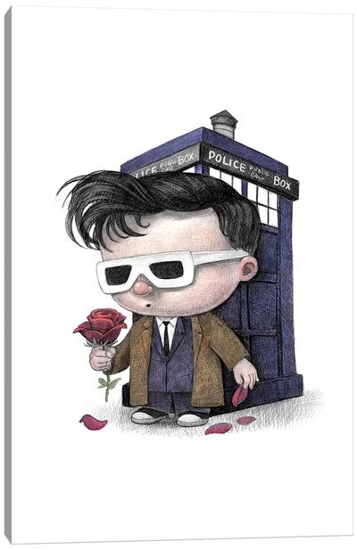Baby Doctor Who 10 Canvas Art Print
