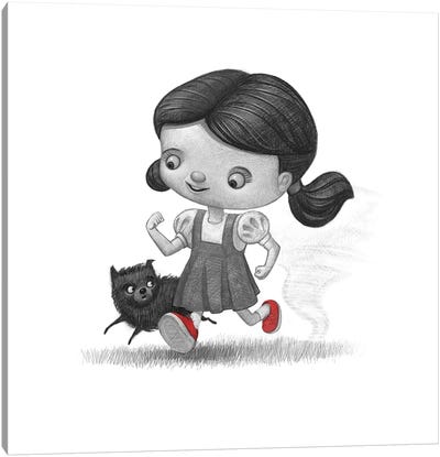 Baby Dorothy Canvas Art Print - The Wizard Of Oz