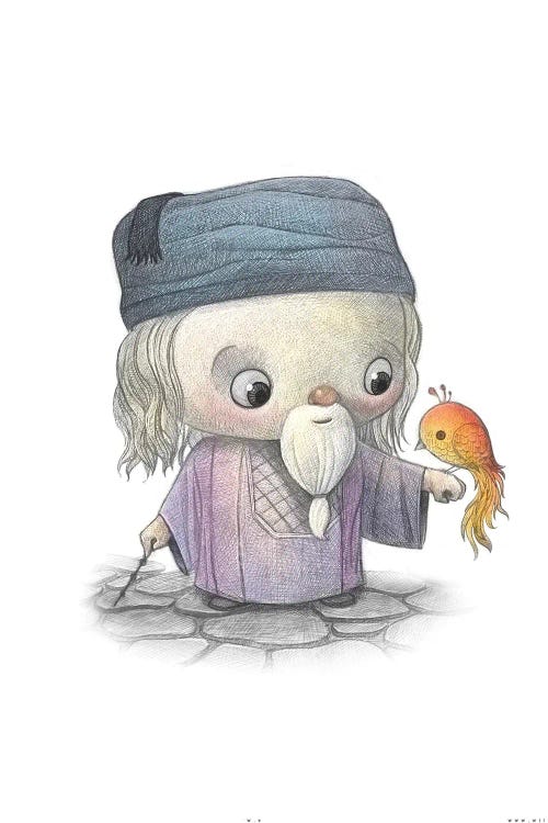 Baby Dumbledore by Will Terry wall art