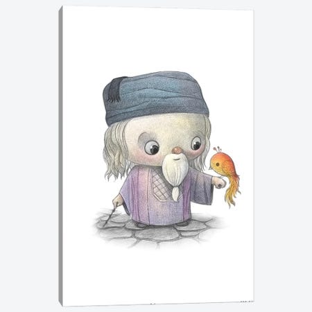 Baby Dumbledore Canvas Print #WTY30} by Will Terry Art Print