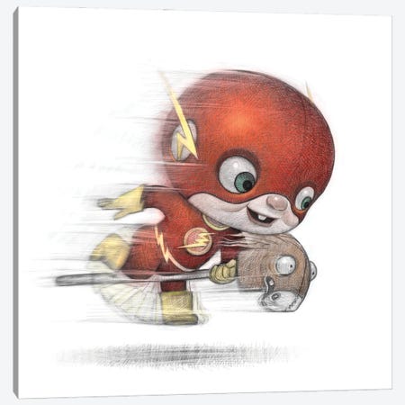 Baby Flash Canvas Print #WTY34} by Will Terry Canvas Art