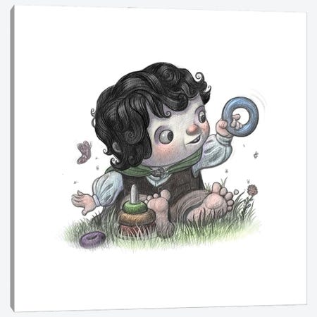 Baby Frodo Canvas Print #WTY35} by Will Terry Canvas Art