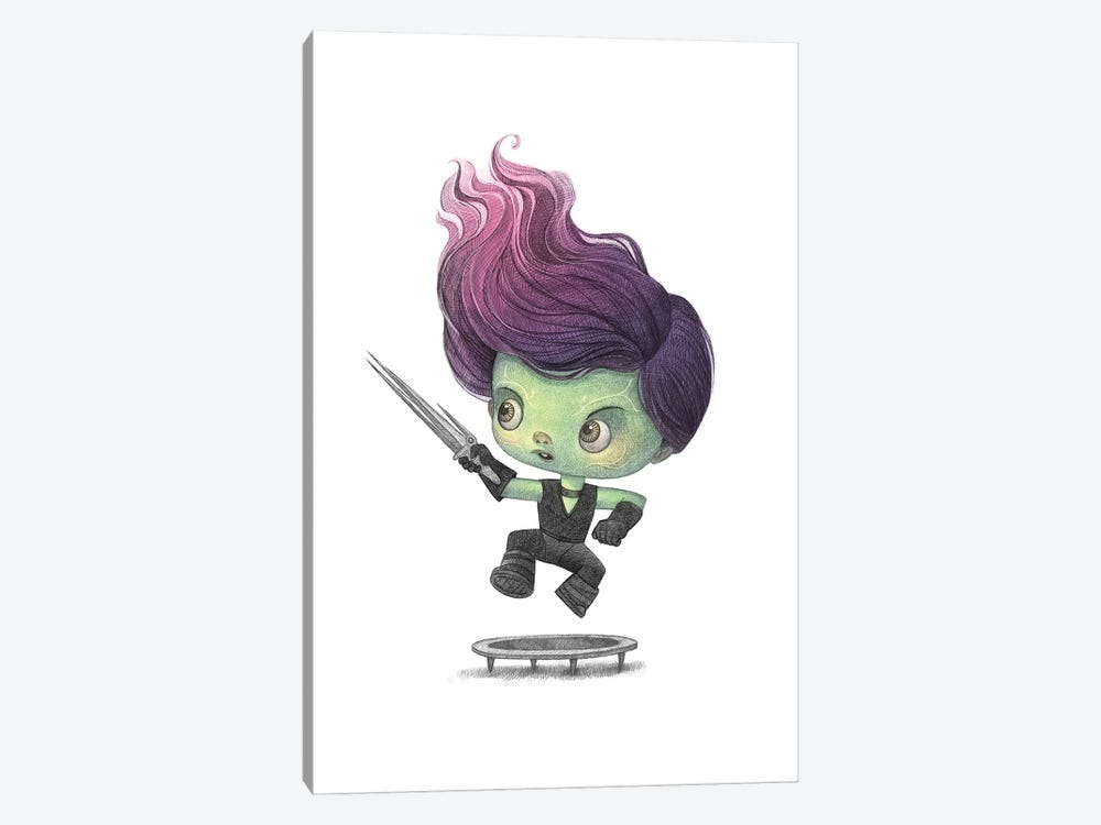 Baby Gamora by Will Terry 1-piece Canvas Print
