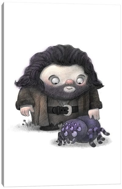Baby Hagrid Canvas Art Print - Harry Potter (Film Series)