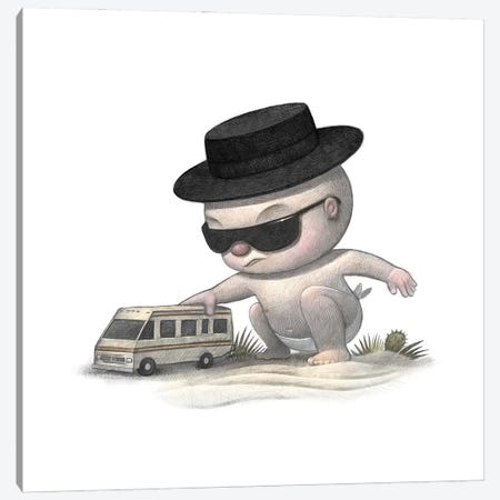 Baby Heisenberg Canvas Print #WTY49} by Will Terry Canvas Art