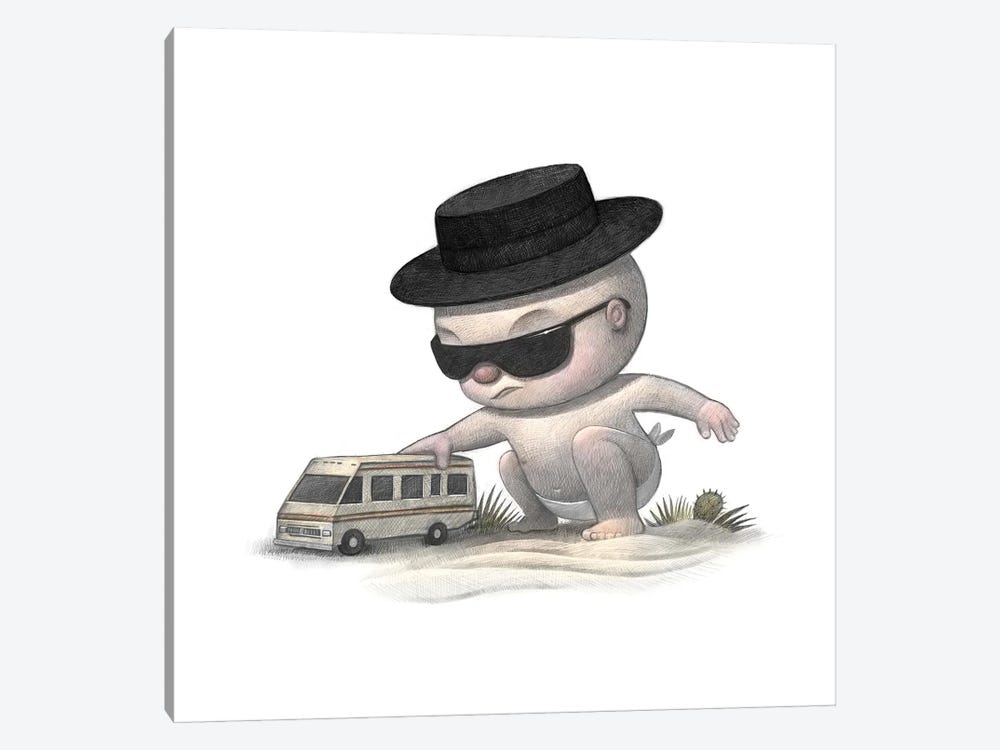 Baby Heisenberg by Will Terry 1-piece Canvas Wall Art