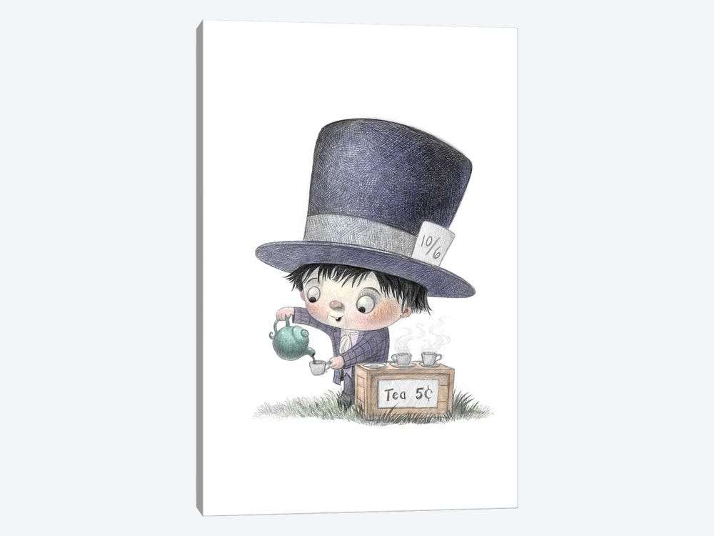 Baby Mad Hatter by Will Terry 1-piece Canvas Artwork