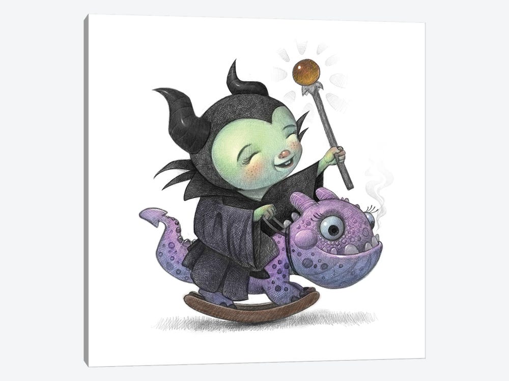 Baby Maleficent by Will Terry 1-piece Art Print