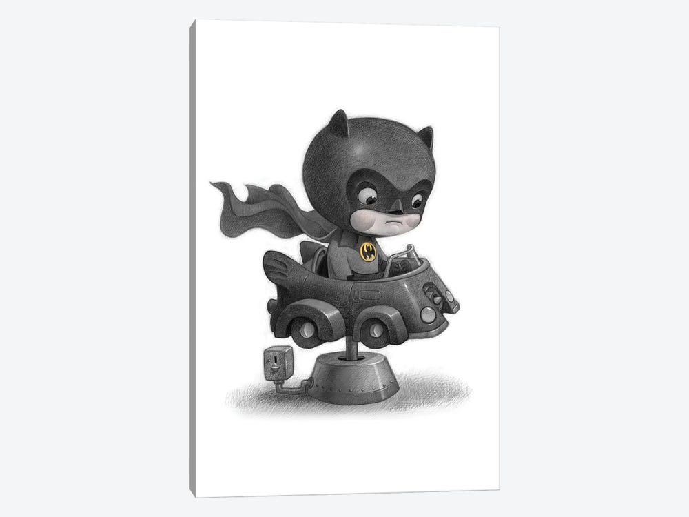 Baby Batman by Will Terry 1-piece Canvas Artwork