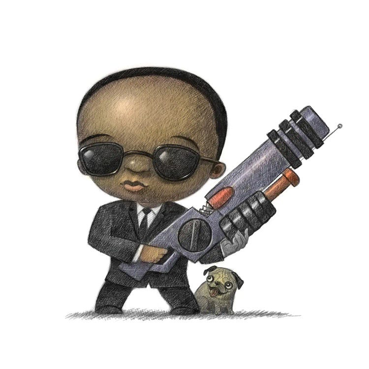 Baby Men in Black