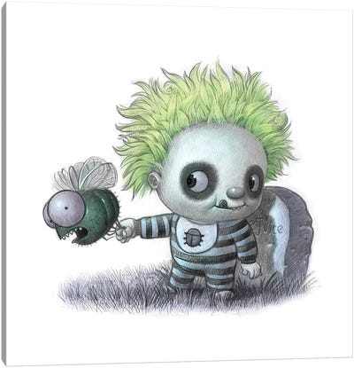 Baby Beetlejuice Canvas Art Print - Will Terry