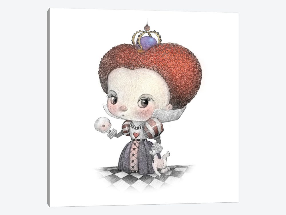 Baby Queen of Hearts by Will Terry 1-piece Art Print