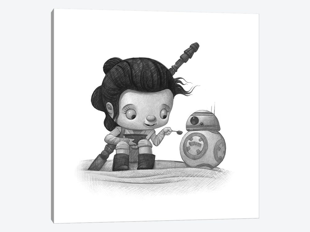 Baby Rey by Will Terry 1-piece Canvas Artwork
