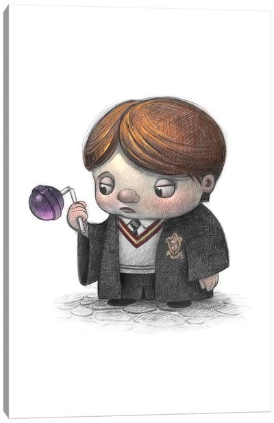 Baby Ron Canvas Art Print - Wizards