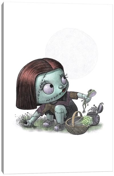 Baby Sally Canvas Art Print - Other Animated & Comic Strip Characters