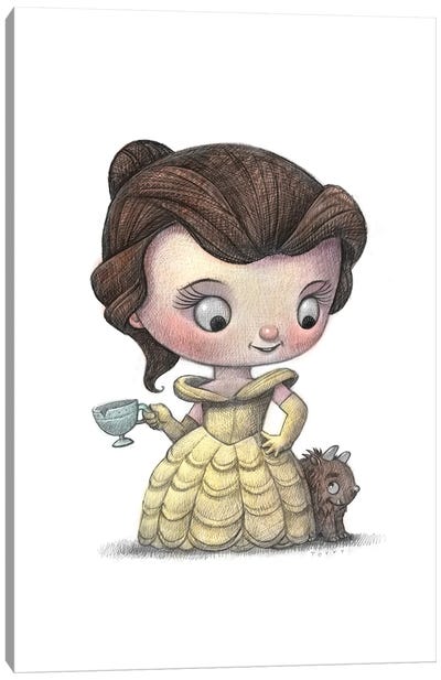 Baby Bella Canvas Art Print - Other Animated & Comic Strip Characters