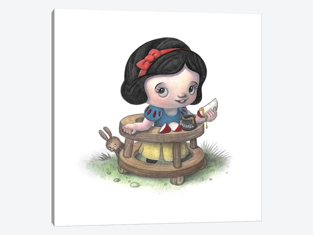 Baby Snow White by Will Terry 1-piece Canvas Print