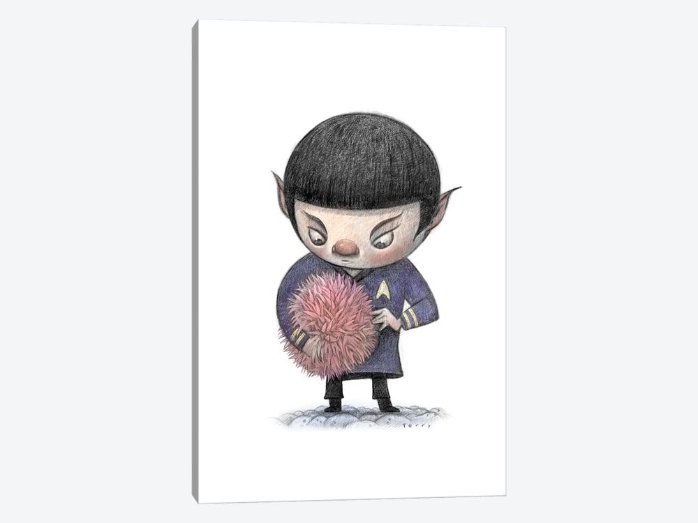 Baby Spock by Will Terry 1-piece Canvas Wall Art