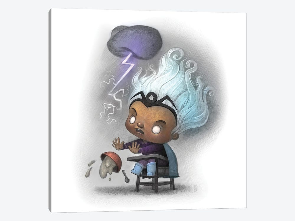 Baby Storm by Will Terry 1-piece Canvas Art Print