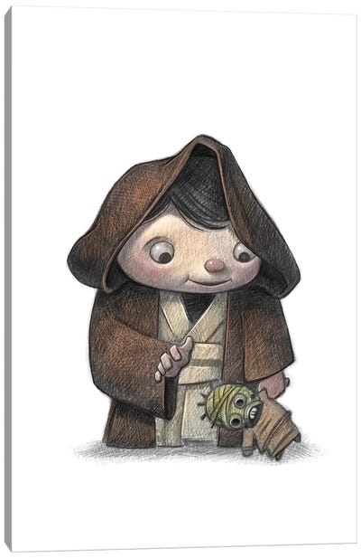 Baby Ben Canvas Art Print - Star Wars
