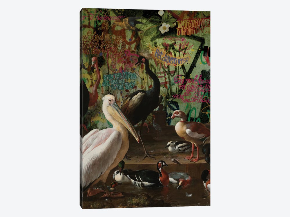 Even The Birds Are Chained To The Sky by Wilhem von Kalisz 1-piece Canvas Art Print