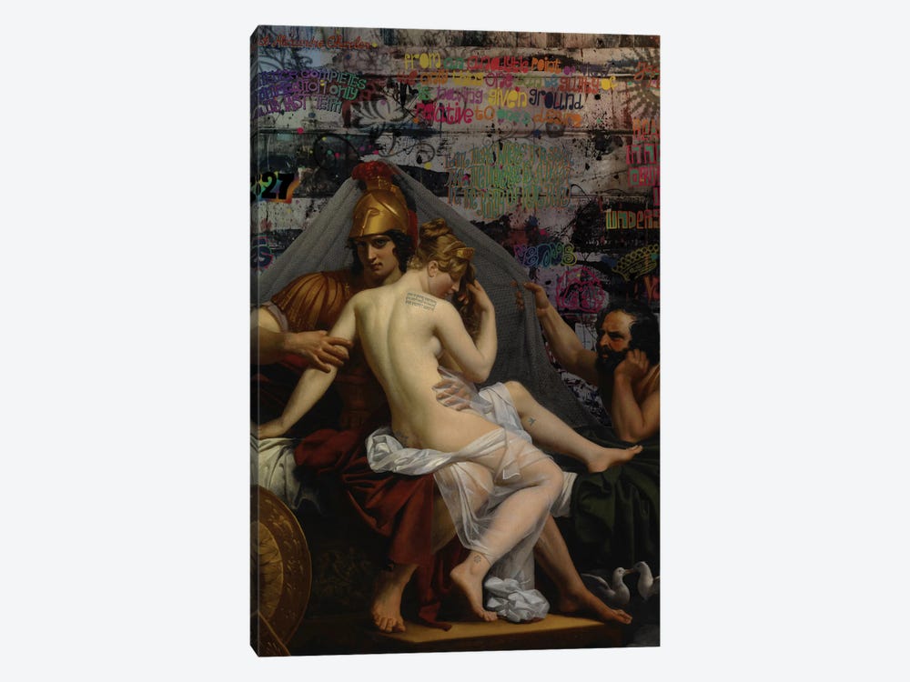 Love Is Giving Something You Don't Have To Someone Who Doesn't Want It by Wilhem von Kalisz 1-piece Canvas Art