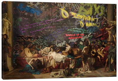 Christianity Gave Eros Poison To Drink Canvas Art Print - Wilhem von Kalisz