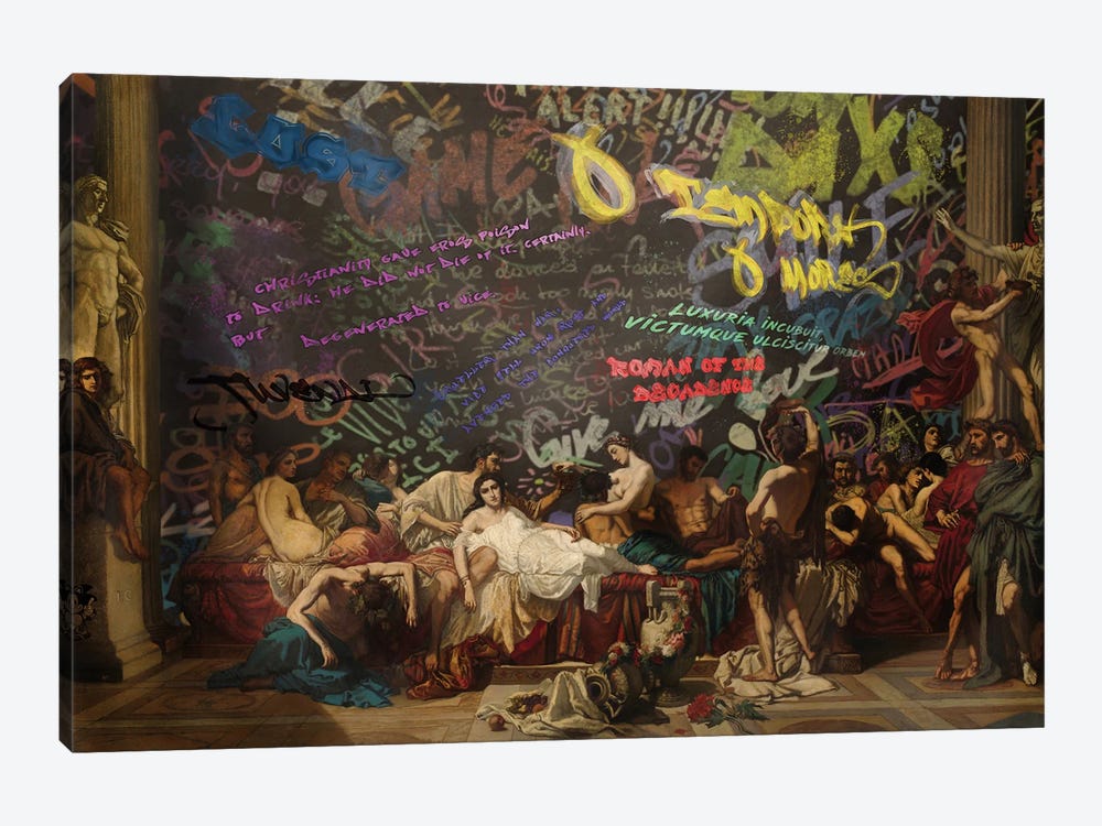 Christianity Gave Eros Poison To Drink by Wilhem von Kalisz 1-piece Canvas Artwork
