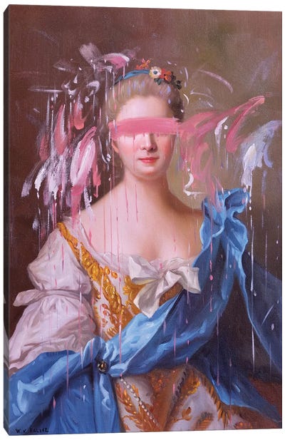 Strangeness Is A Necessary Ingredient In Beauty Canvas Art Print - Wilhem von Kalisz