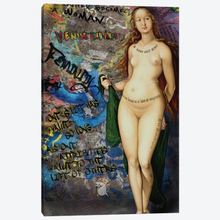 One Is Not Born But Rather Become A Woman Canvas Print #WVK5} by Wilhem von Kalisz Canvas Print