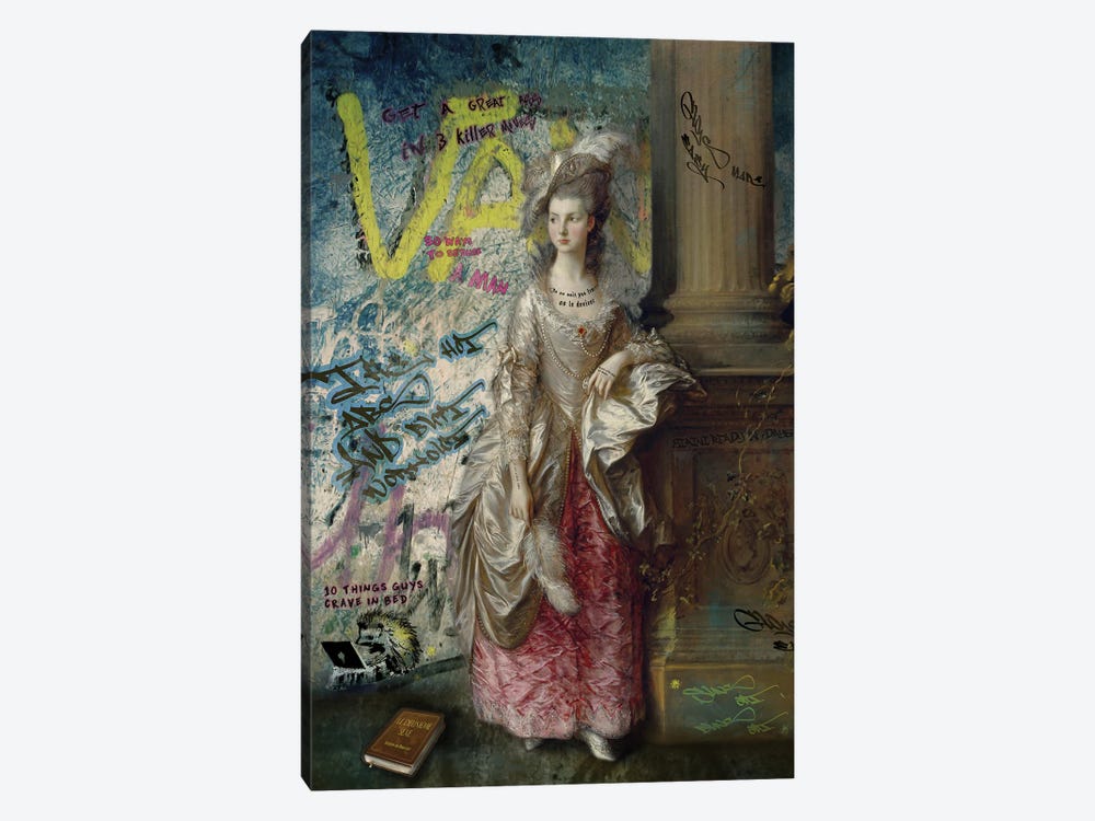 On Ne Naît Pas Femme, On Le Devient by Wilhem von Kalisz 1-piece Canvas Art Print
