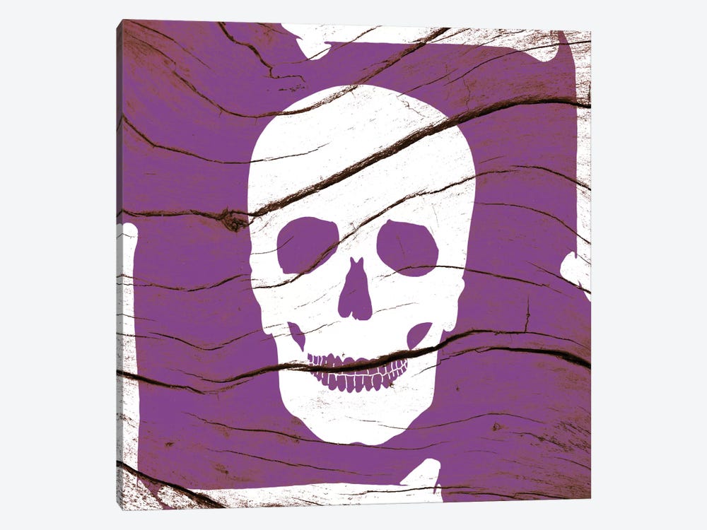 Skull and Bones by 5by5collective 1-piece Canvas Art Print