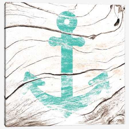 Anchor Down Canvas Print #WWB1} by 5by5collective Canvas Wall Art