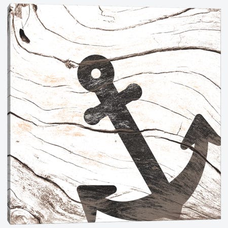 Anchor Your Mind Canvas Print #WWB20} by 5by5collective Canvas Art Print