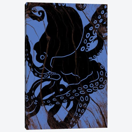 Lurking At Sea Canvas Print #WWB51} by 5by5collective Canvas Art