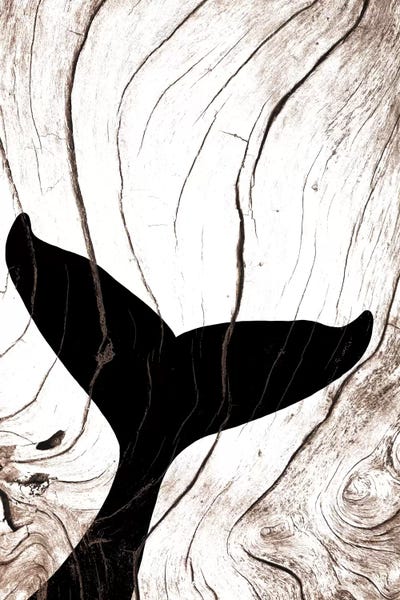 Kids Ocean Life Art: Tail End Of Fresh Air by 5by5collective