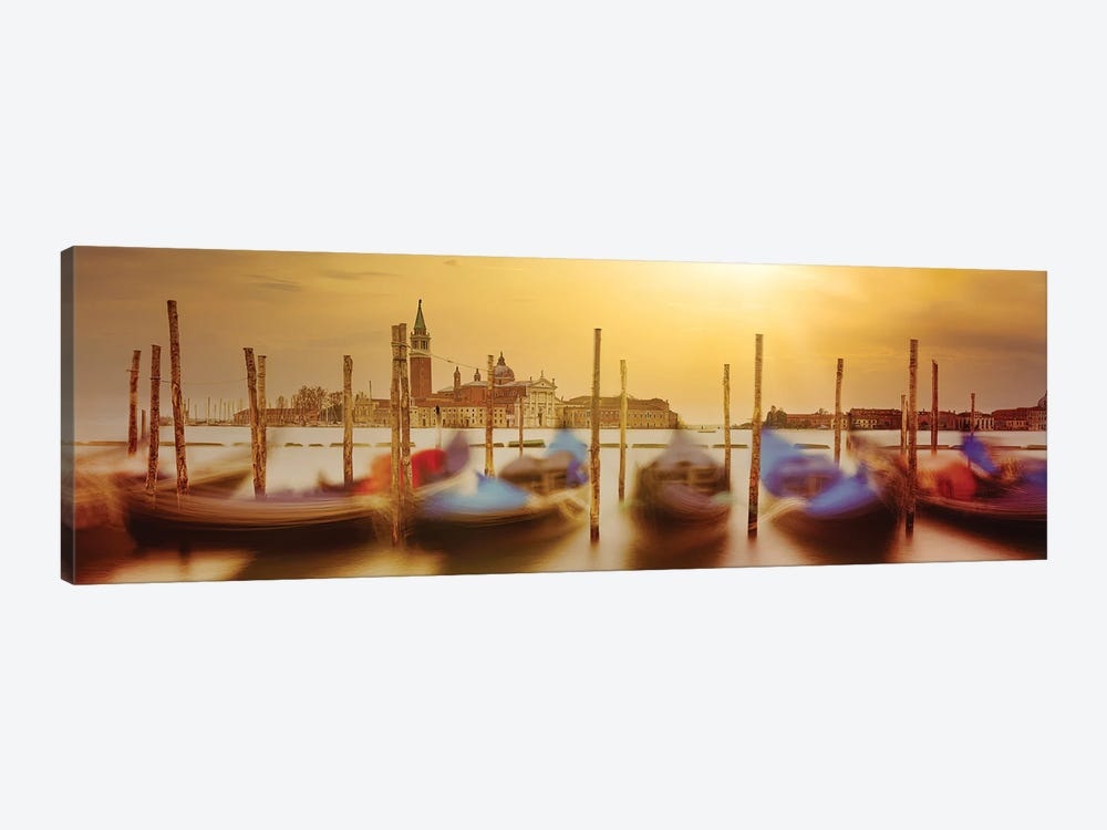 Valse Of The Venetian Gondolas by Miary Andria 1-piece Art Print