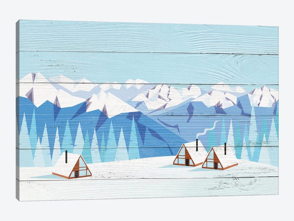 Arctic Gathering by 5by5collective 1-piece Art Print