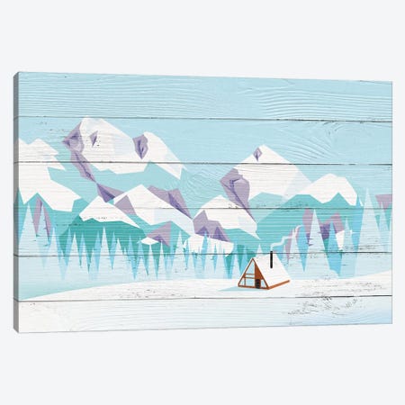 Pikes Peak Canvas Print #WWO4} by 5by5collective Canvas Wall Art