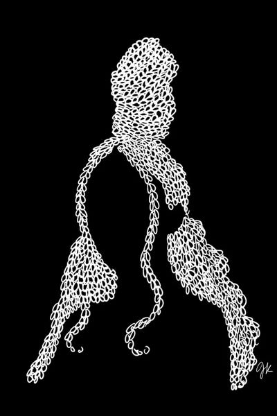 Braids by Winnie Weston canvas print