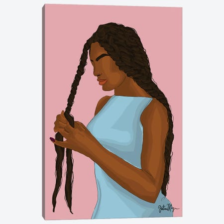 Protective Style Canvas Print #WWS15} by Winnie Weston Canvas Wall Art