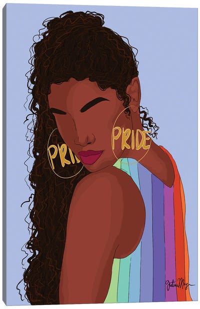 Pride Canvas Art Print - Jewelry Art